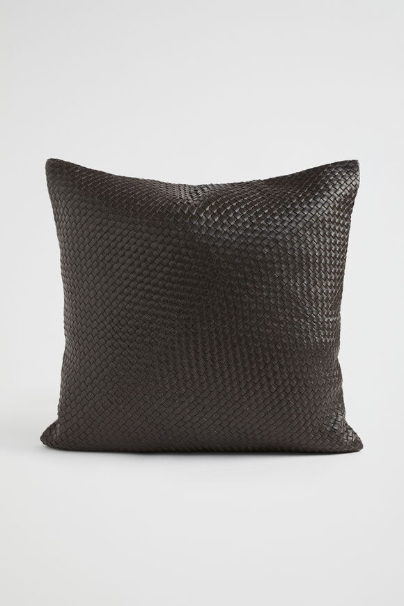 Salka Cushion  Chocolate  hi-res