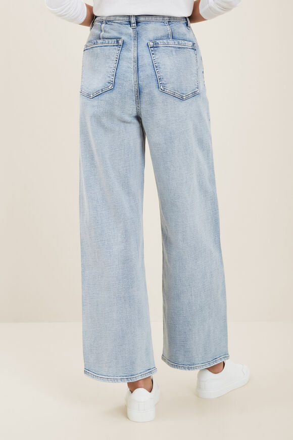Core Wide Leg Stretch Jean  Light Sky Denim  hi-res