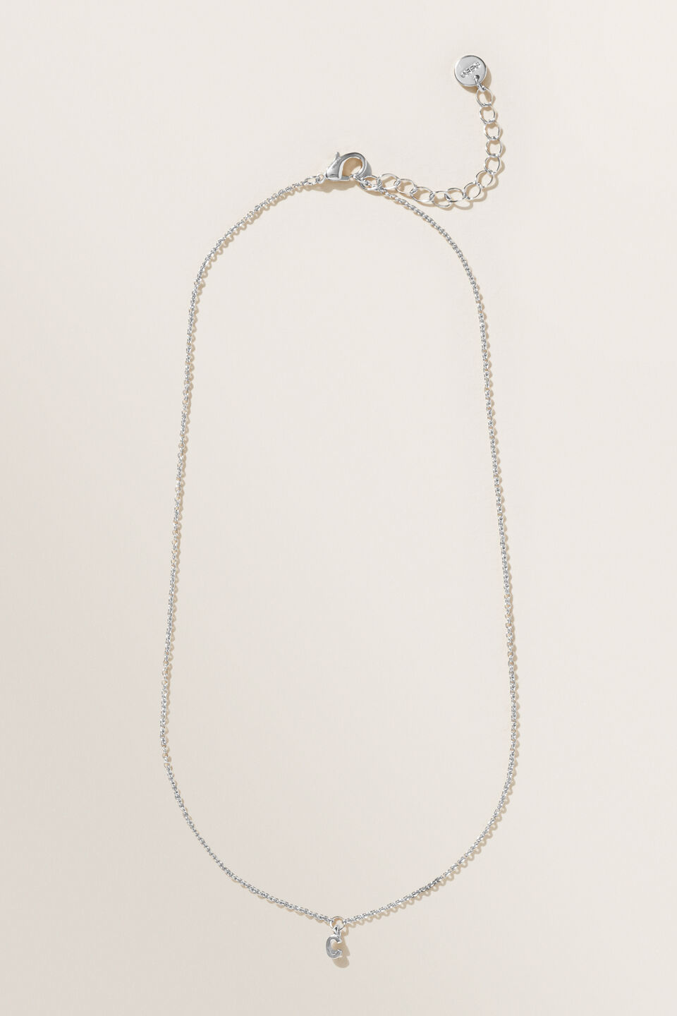 Initial Necklace  C