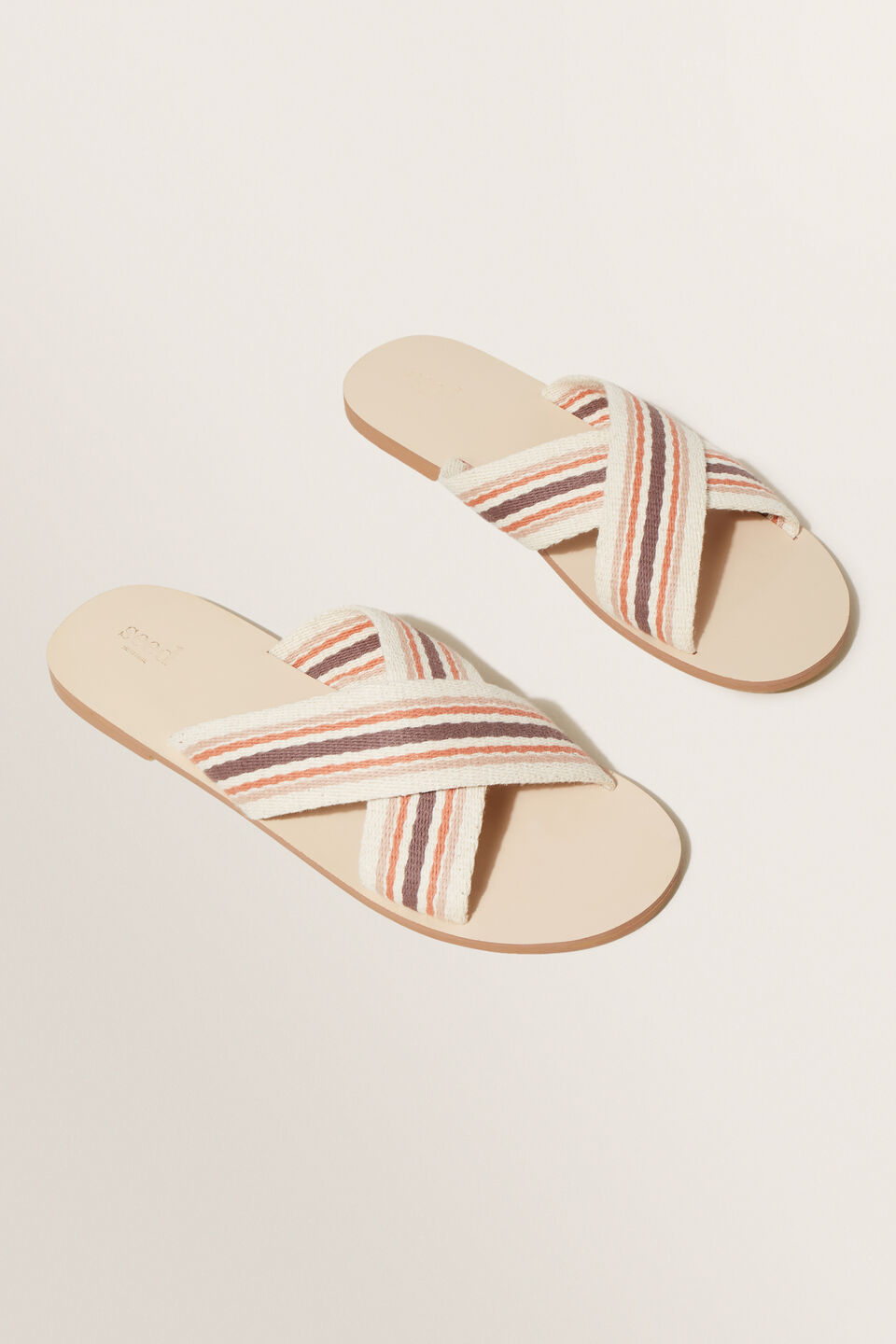 Gemma Woven Sandal  Earth Red Multi