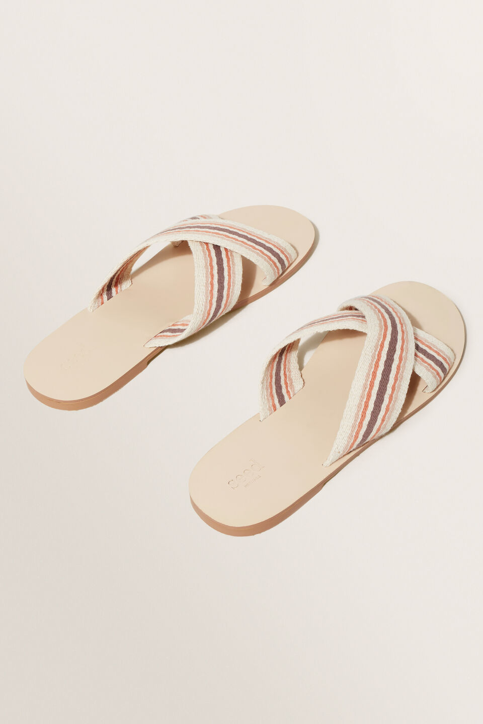Gemma Woven Sandal  Earth Red Multi