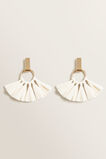 Circle Tassel Earring    hi-res