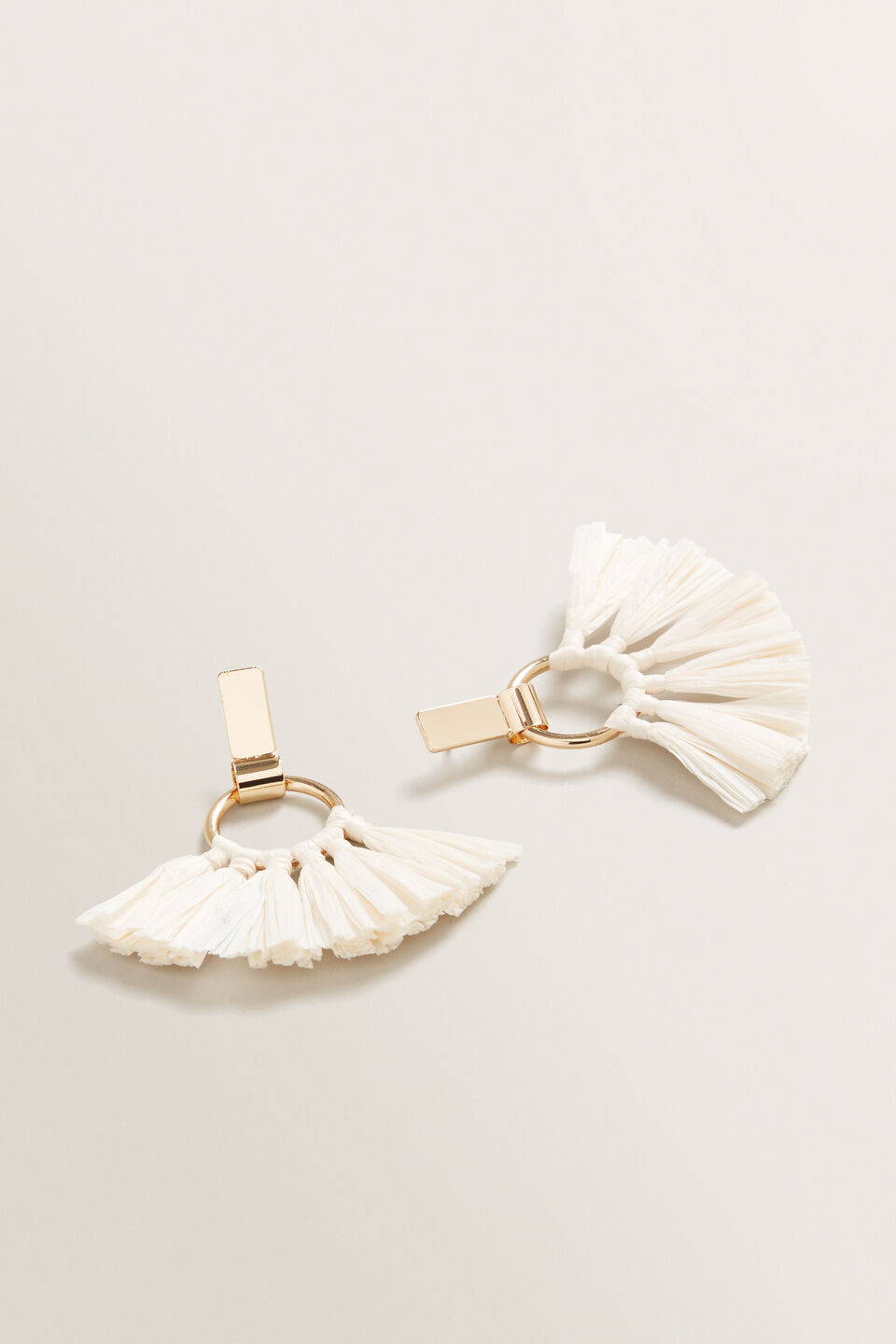 Circle Tassel Earring  
