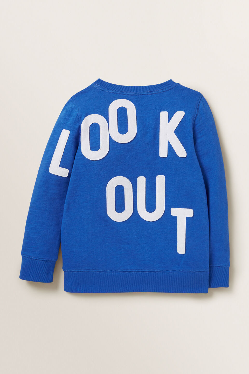 Felt Slogan Windcheater  