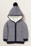 Birdseye Stitch Cardigan    hi-res
