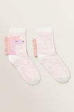Unicorn Fringe Socks    hi-res