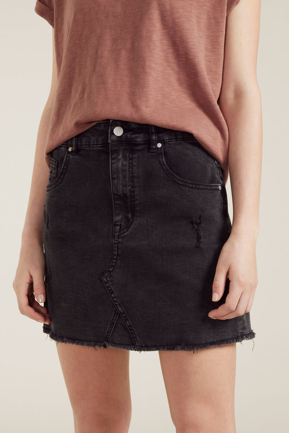 Denim Skirt  