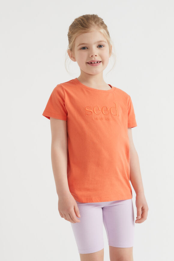 Core Logo Tee  Tangerine  hi-res