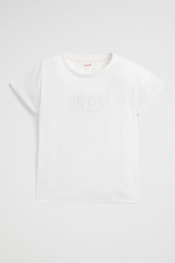 Core Logo Tee  Vintage White  hi-res