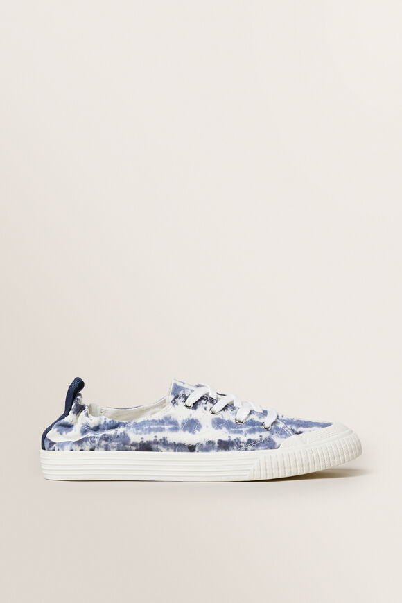 Tie Dye Trainer  Navy White  hi-res