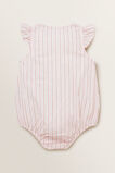 Stripe Frill Onesie    hi-res