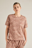 Slub Ocelot Tee  Animal  hi-res