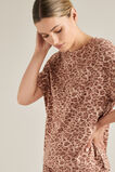 Slub Ocelot Tee  Animal  hi-res