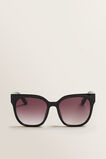 Violet D-Frame Sunglasses    hi-res