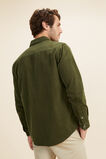 Mens Cord Shirt   Army Green  hi-res