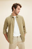 Mens Cord Shirt   Light Oak  hi-res