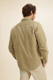 Mens Cord Shirt   Light Oak  hi-res