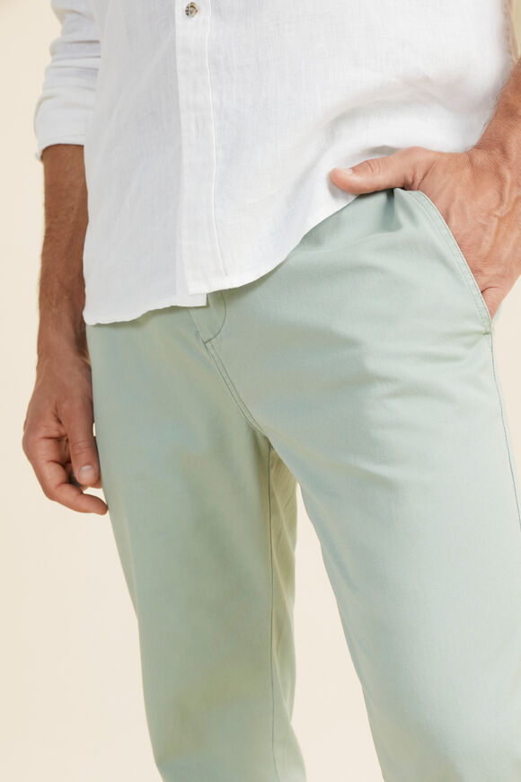 Mens Slim Chino  Iceberg Green  hi-res