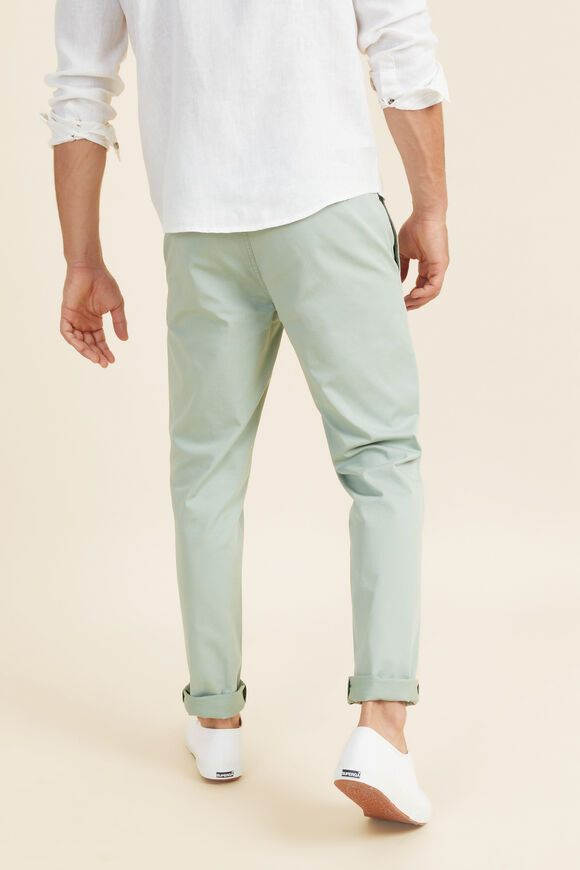 Mens Slim Chino  Iceberg Green  hi-res