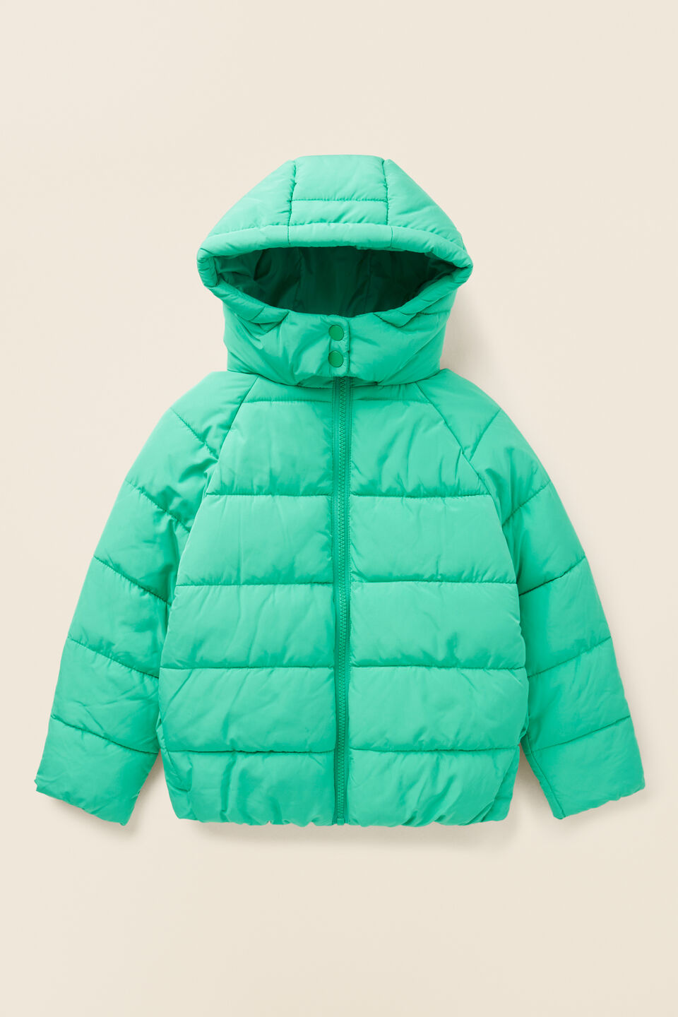 Sporty Puffer Jacket  Basil