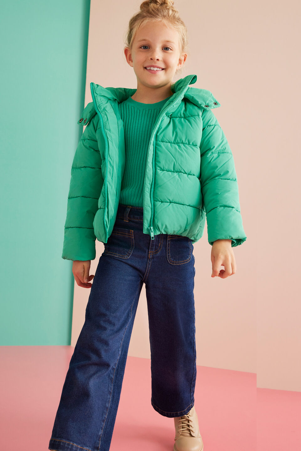 Rib Knit  Basil