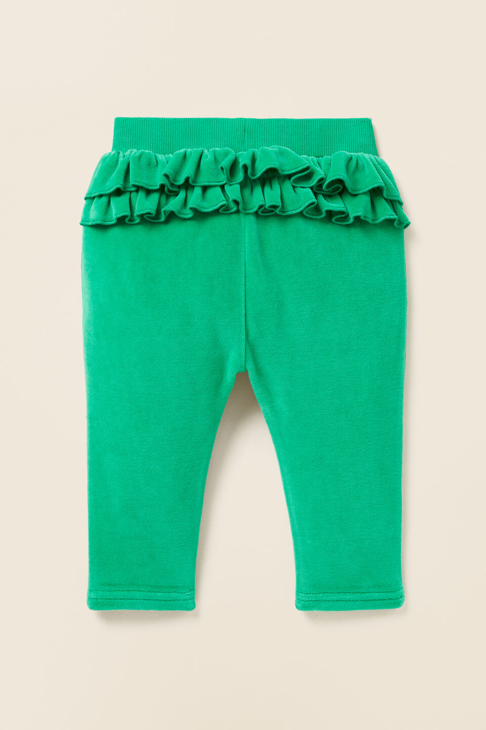 Velour Track Pant  Basil