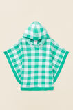 Check Poncho  Basil  hi-res