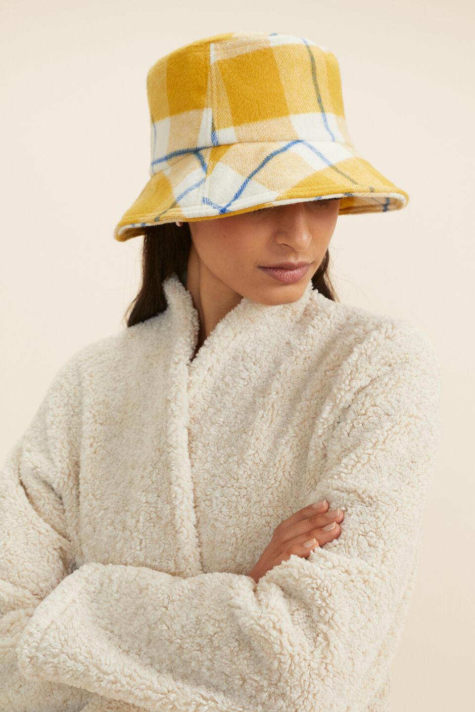 Check Bucket Hat  Multi Check