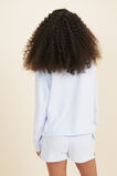 Split Hem Sweat  Baby Blue  hi-res
