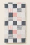 Knit Patchwork Blanket  Multi  hi-res