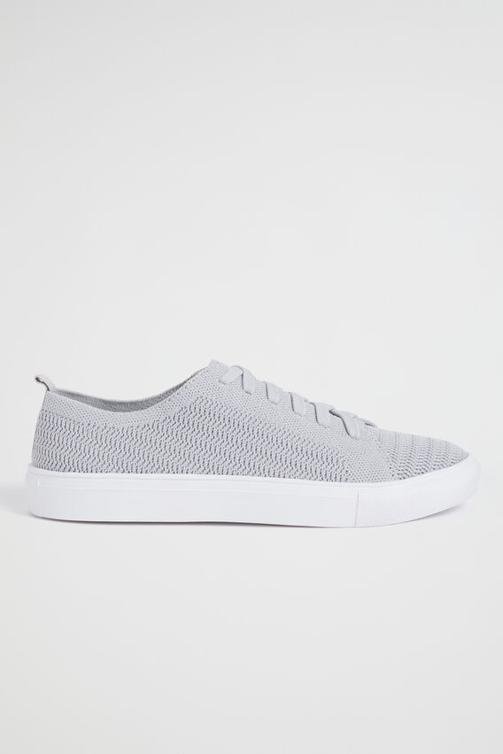 Josie Knit Sneaker  Grey  hi-res