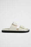 Phoebe Leather Footbed Slide  French Vanilla  hi-res