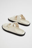 Phoebe Leather Footbed Slide  French Vanilla  hi-res