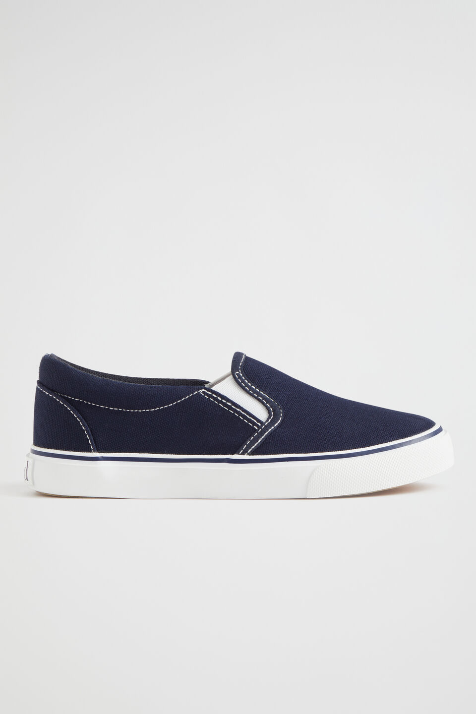 Canvas Slip On  Navy