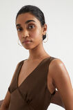 Stationed Pearl Hoop  Gold  hi-res