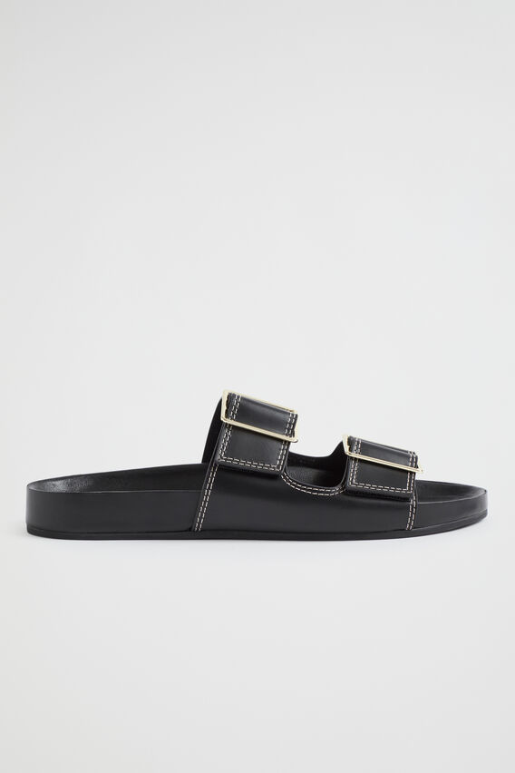 Freda Footbed Sandal  Black  hi-res