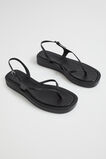 Nadia Flatform Sandal  Black  hi-res