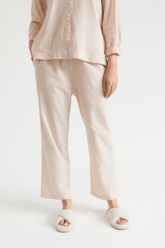 Cotton Pyjama Pant  Clay Stripe  hi-res