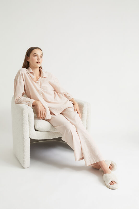 Cotton Pyjama Pant  Clay Stripe  hi-res