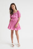 Puff Sleeve Top  Fuchsia  hi-res
