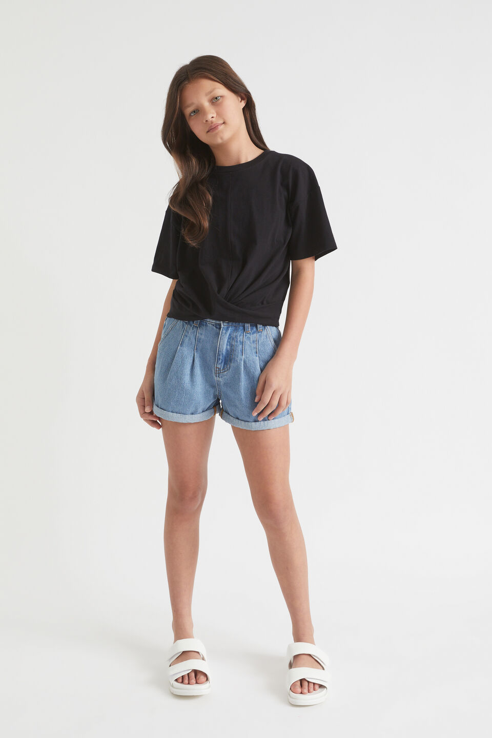 Twist Tee  Black