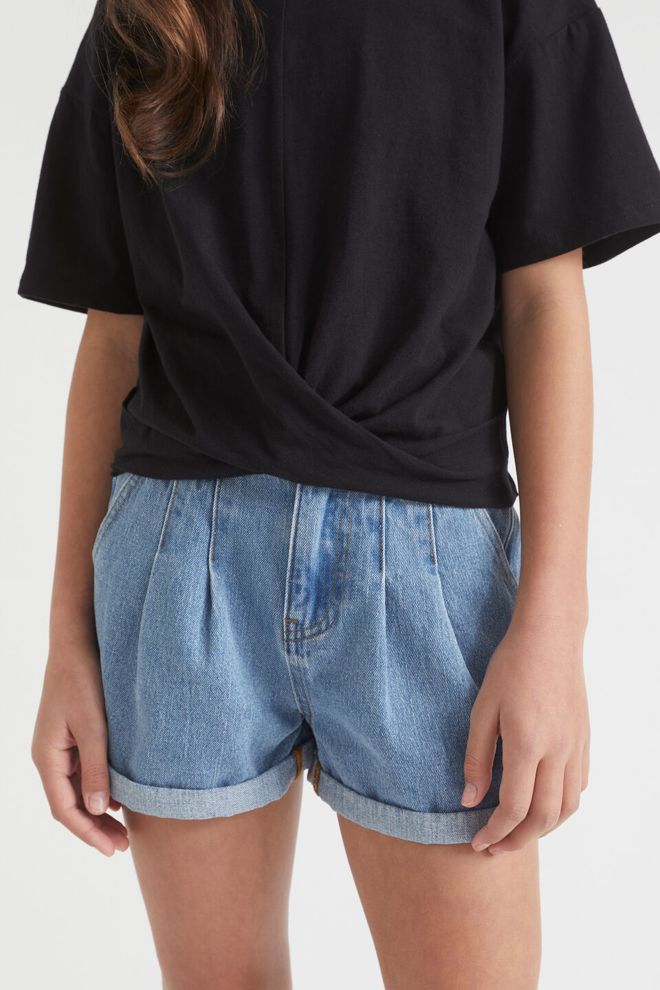 Twist Tee  Black