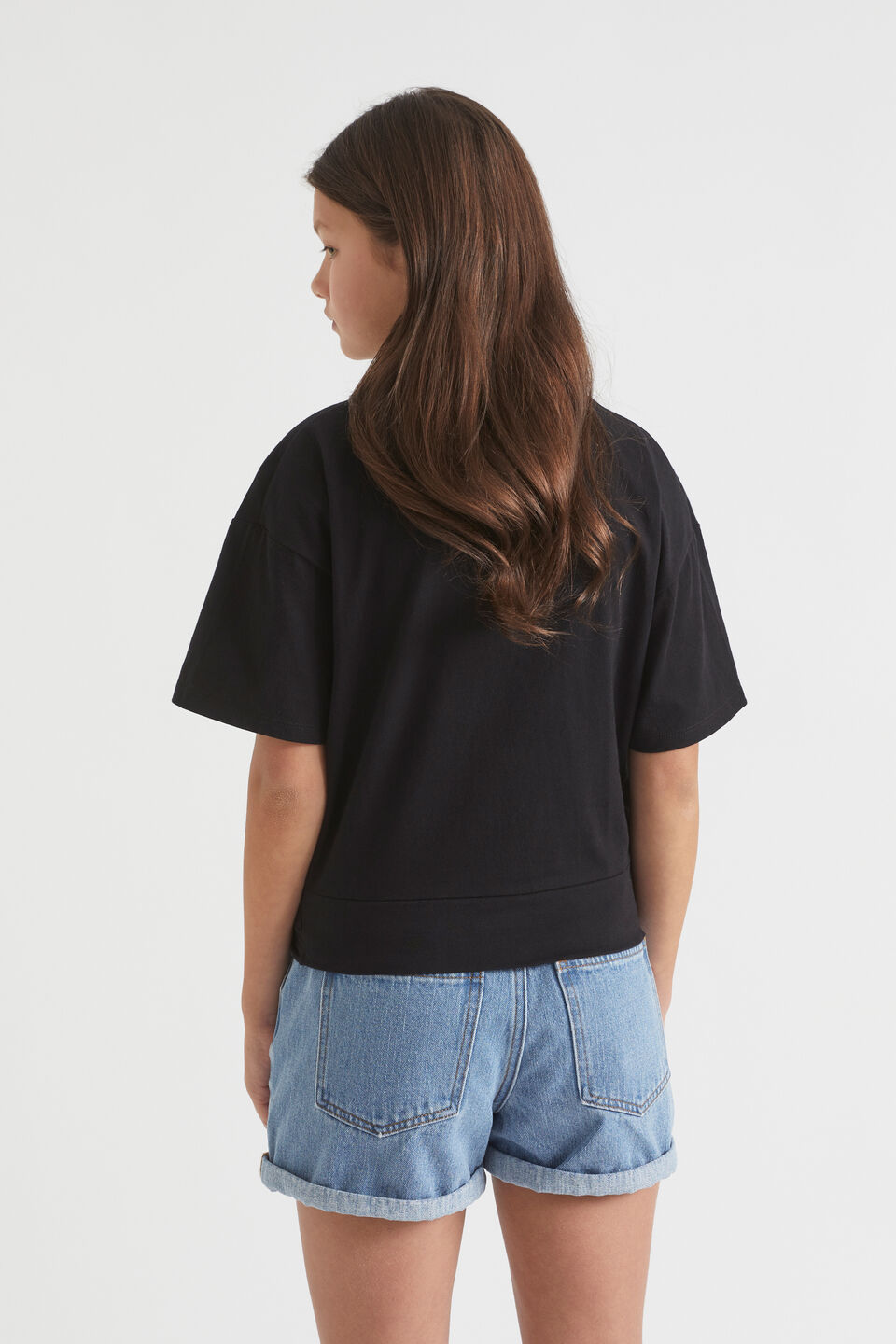 Twist Tee  Black