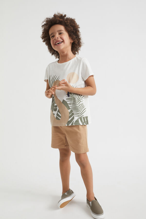 Flamingo Tee  Vintage White  hi-res