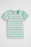 Stripe Rib Tee  Pistacchio  hi-res