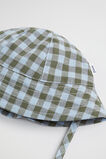 Check Sun Hat  Multi  hi-res