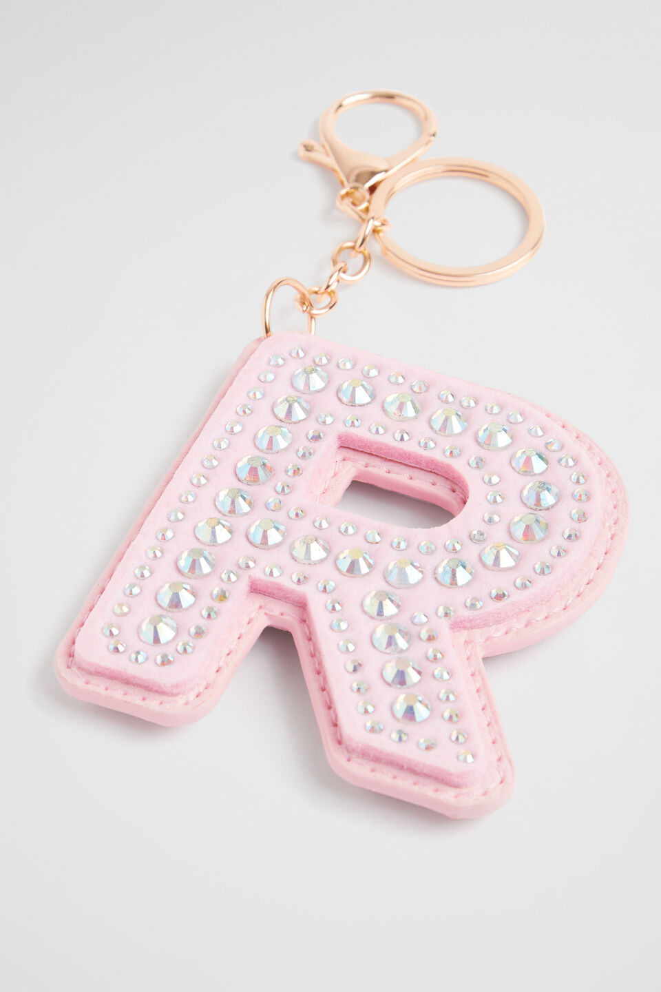 Jewel Initial Keyring  R