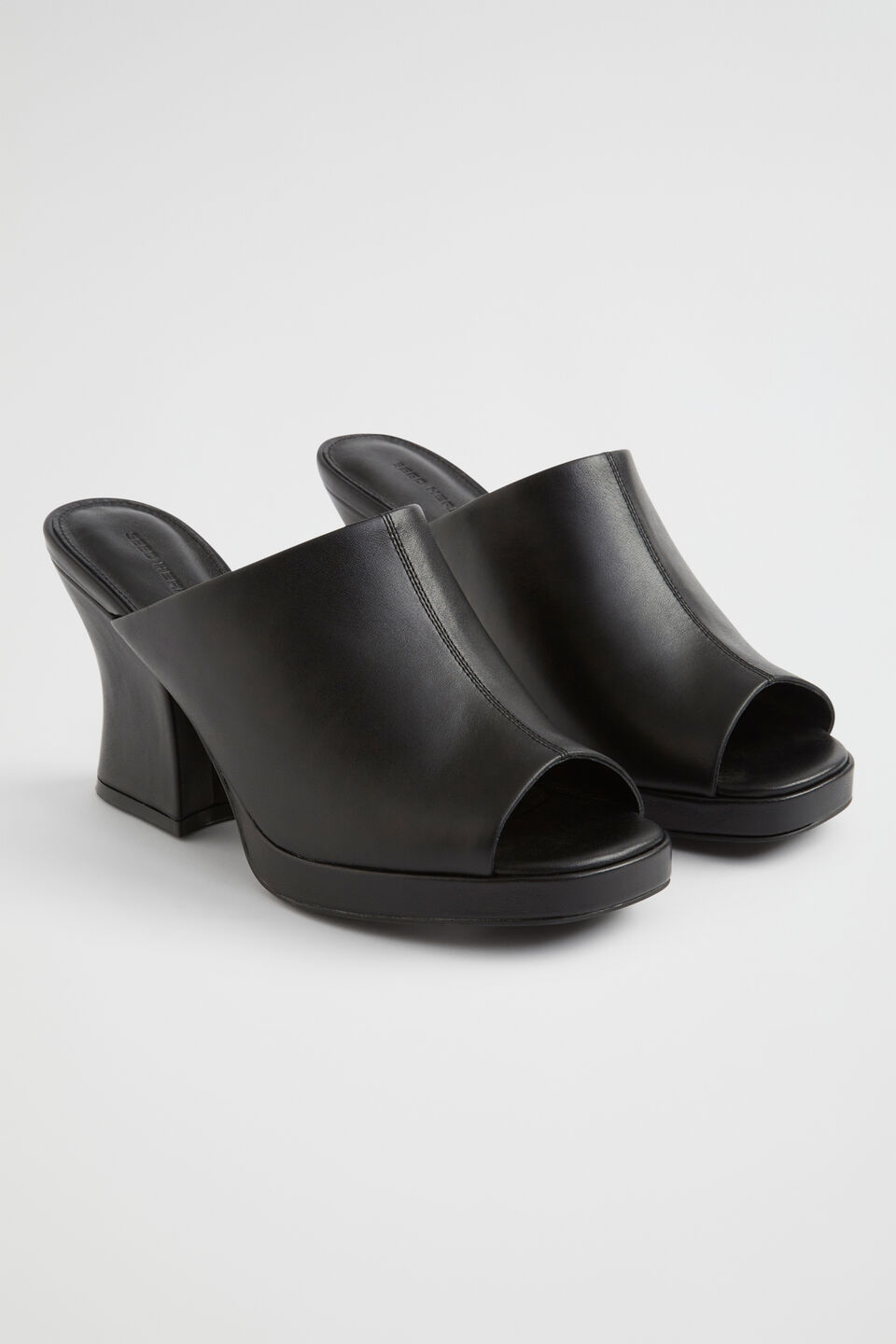Sarra Platform Mule  Black