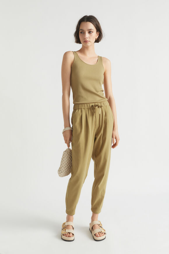 Cotton Jogger Pant  Deep Bronze  hi-res