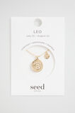 Zodiac Necklace  Leo  hi-res